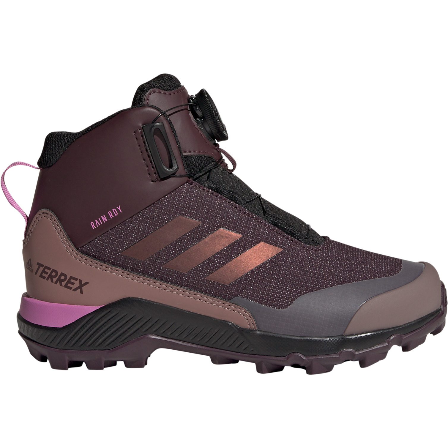 adidas TERREX - Terrex Mid Boa Rain.RDY Hiking Shoes Kids shadow maroon at  Sport Bittl Shop