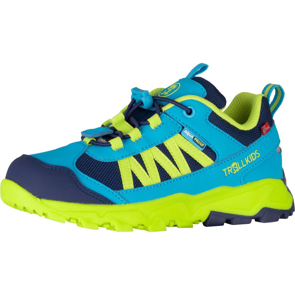 Tronfjell Hiker Low Wanderhalbschuhe Kinder pool blue