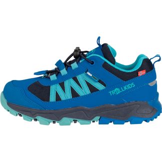 Trollkids - Tronfjell Hiker Low Wanderhalbschuhe Kinder cobalt blue