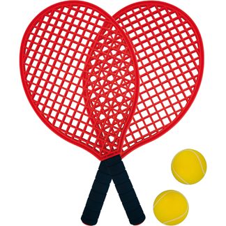 Schildkröt Fun Sports - Beach/Soft Tennis Set In A Mesh Bag red