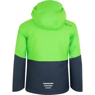 Hallingdal Skijacke Kinder bright green