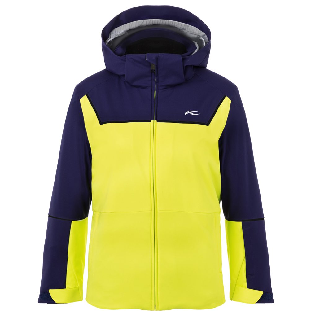 KJUS - Speed Reader Jacket Boys yellow Sport Ski Shop citrus Bittl south blue at