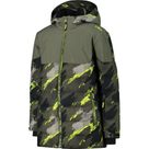 Twill Skijacke Kinder olive