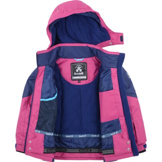 Min Min Snow Jacket Kids pink navy