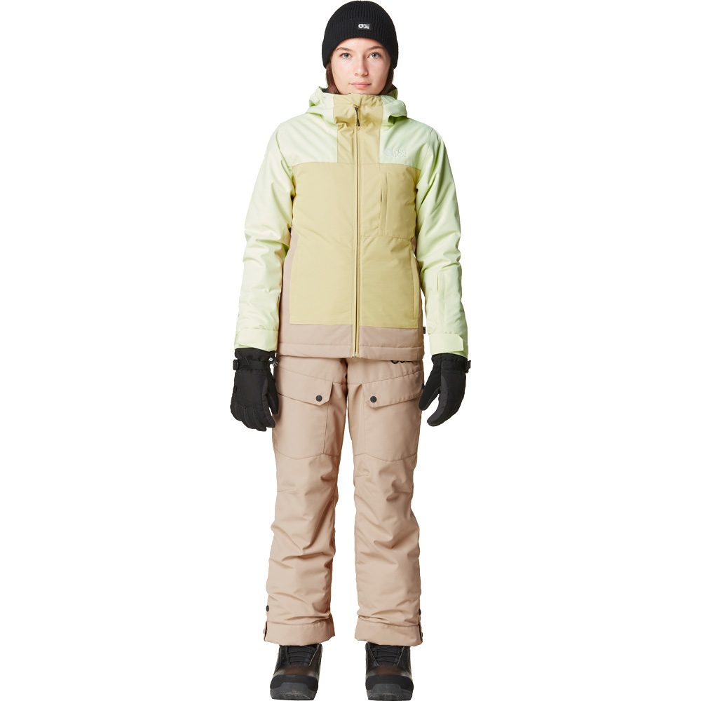 Seady Skijacke Kinder lime cream