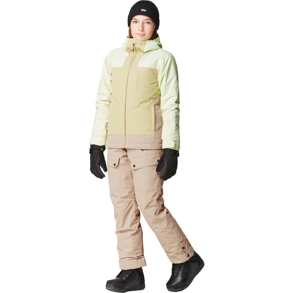 Seady Skijacke Kinder lime cream
