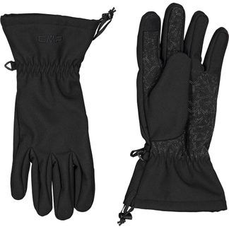 Softshell Gloves Kids black