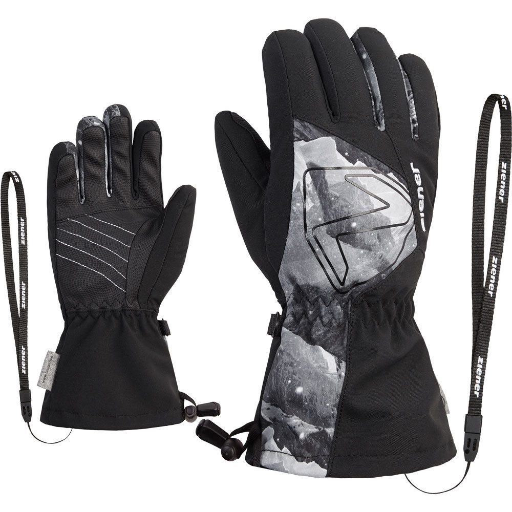 Ziener - Laval im mountain kaufen Handschuhe grey Sport Kinder AS®AW Shop Bittl print black