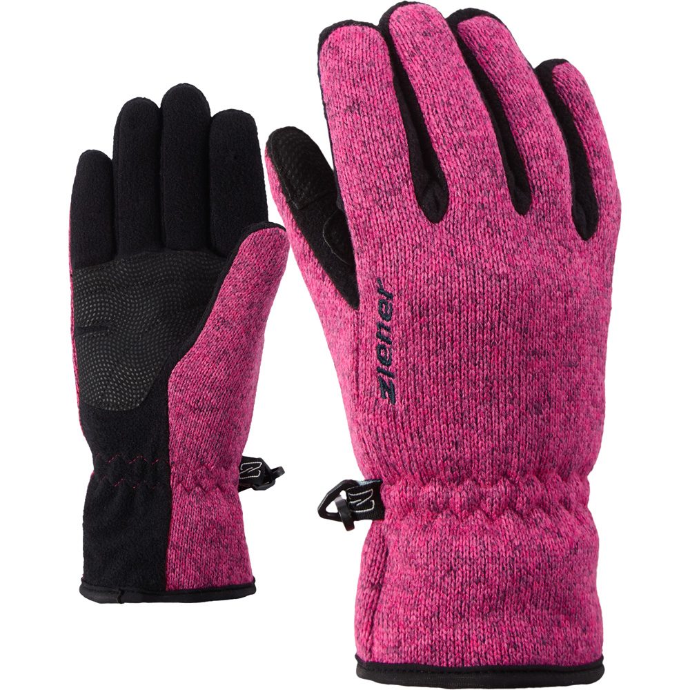 Ziener - Sport Limagios im Bittl Shop kaufen Strickfleece Handschuh Kinder pink pop