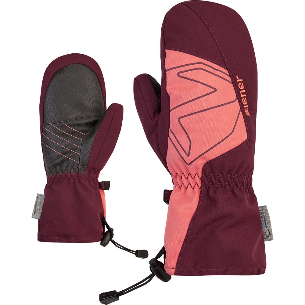 Ziener - Lavalino AS® Shop AW Sport Junior Skifäustlinge kaufen im velvet red Kinder Bittl