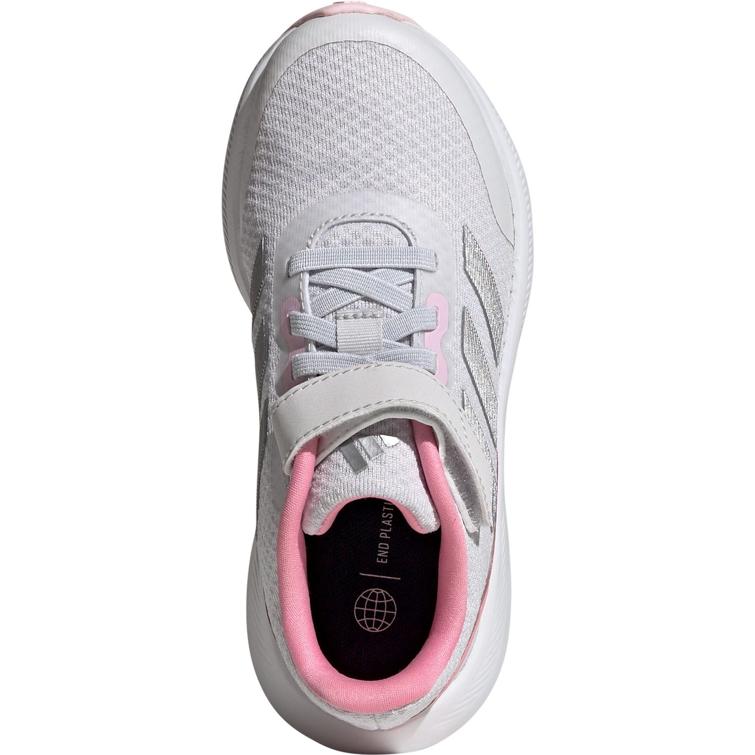 Kinder - dash Bittl RunFalcon 3.0 Top Strap adidas Elastic Sport grey Shop im Laufschuhe kaufen Lace
