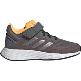 adidas - Duramo 10 Running Shoes Kids iron metallic flash orange