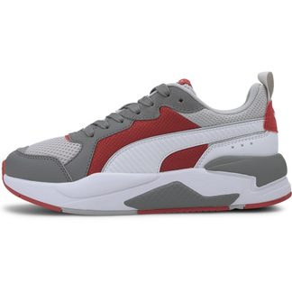 Puma - X-Ray Jr Sneaker Kinder gray violet puma white ultra gray high risk red