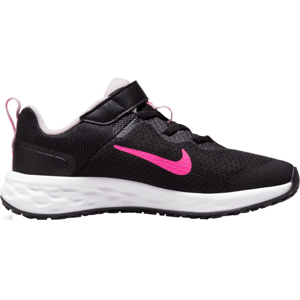 Nike - Revolution 6 Running Shoes Kids black hyper pink at Sport Bittl Shop