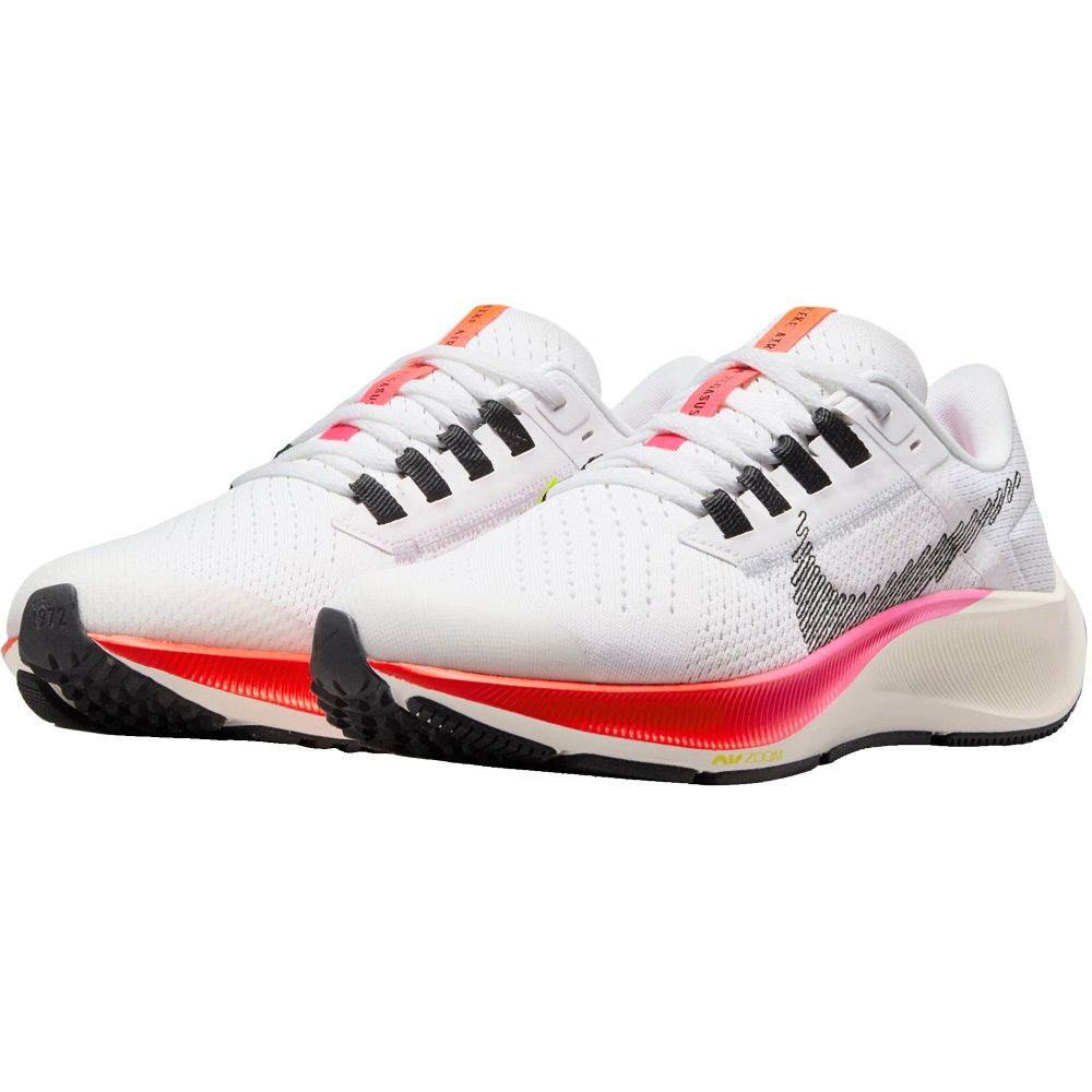 Nike - Air Pegasus 28 (GS) Running Shoe Kids white black football grey pink at Sport Bittl Shop