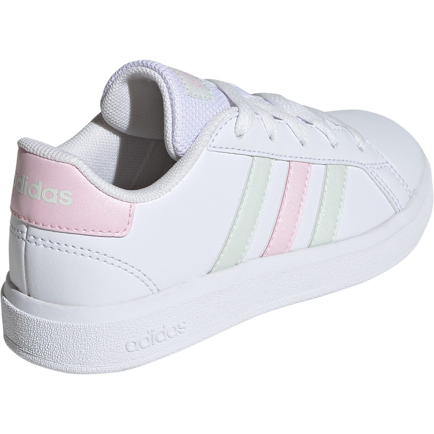 adidas Grand Court Lifestyle Tennis Lace Up Sneaker Kinder footwear white