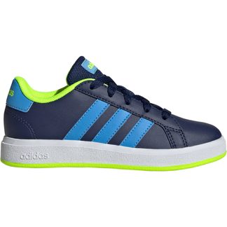 adidas - Grand Court Lifestyle Tennis Lace-Up Sneaker Kinder dark blue