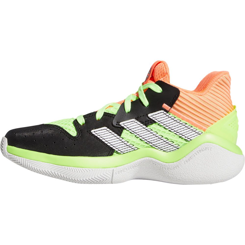 adidas - Harden Stepback Shoes Kids core black signal coral dash grey at  Sport Bittl Shop