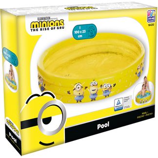 Happy People - Minions 3-Ring-Pool Kinder gelb