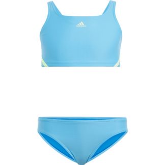 adidas - Sportswear 3-Streifen Bikini Mädchen blue burst