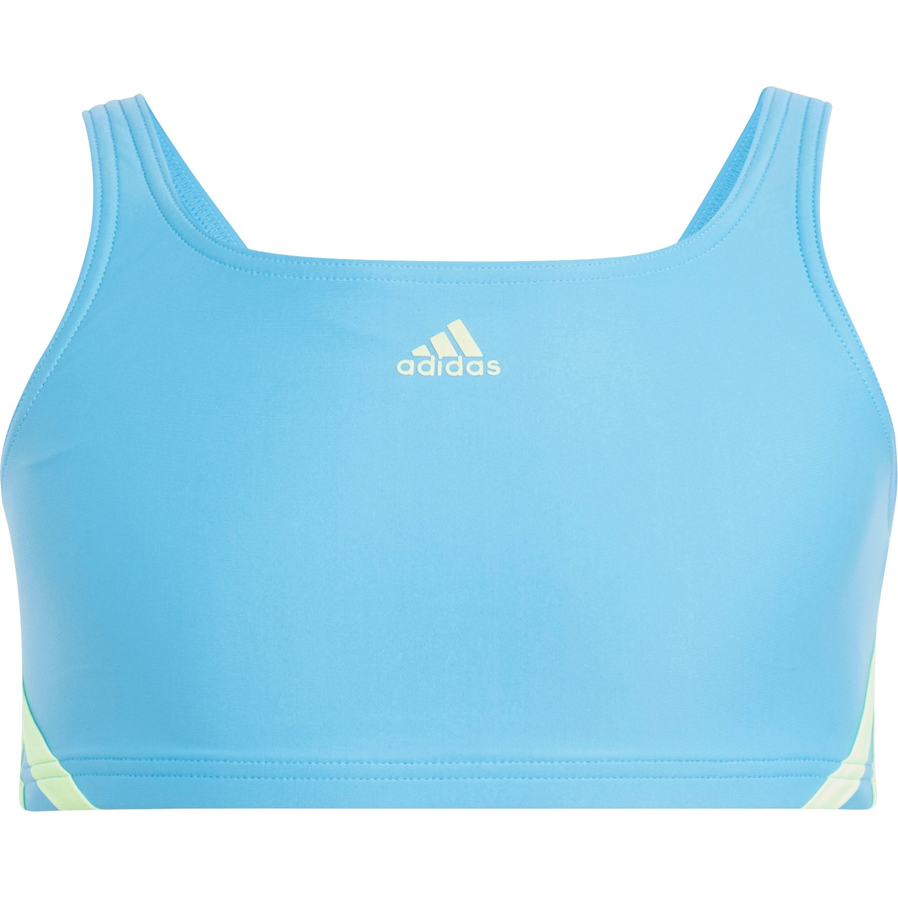 adidas Sportswear 3 Streifen Bikini Madchen blue burst