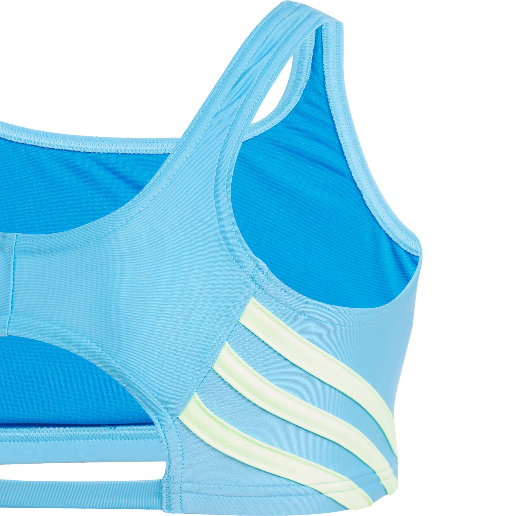 adidas Sportswear 3 Stripes Bikini Girls blue burst at Sport Bittl Shop