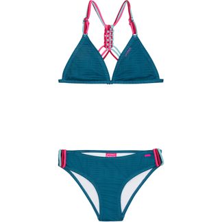 Fimke 24 Jr Triangle Bikini Mädchen raku blue