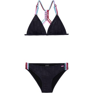 Fimke 24 Jr Triangle Bikini Mädchen true black