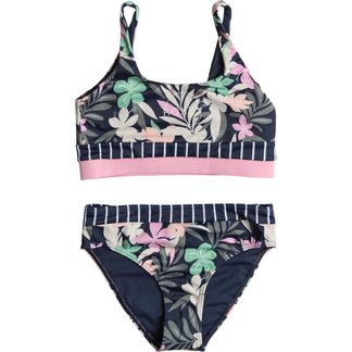 Roxy - Ilacabo Active Tanktop-Bikini-Set Mädchen naval academy ilacabo swim