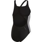 Athly V 3-Streifen Badeanzug Mädchen schwarz weiß