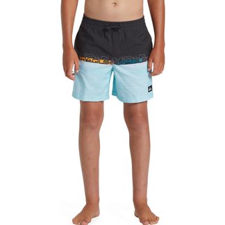 Wordblock 14 Schwimmshorts Jungen tarmac