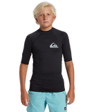 UPF 50 Surf T-Shirt Jungen schwarz