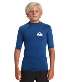 UPF 50 Surf T-Shirt Jungen monaco blue heather