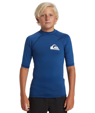 UPF 50 Surf T-Shirt Jungen monaco blue heather