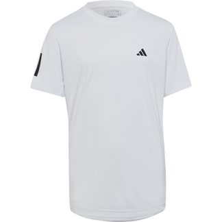 adidas - Club Tennis 3-Streifen T-Shirt Jungen weiß