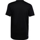 Club Tennis T-Shirt Jungen schwarz