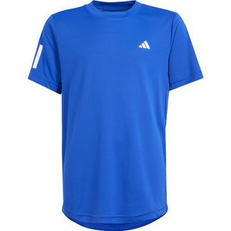 adidas - Club Tennis 3-Streifen T-Shirt Jungen semi lucid blue