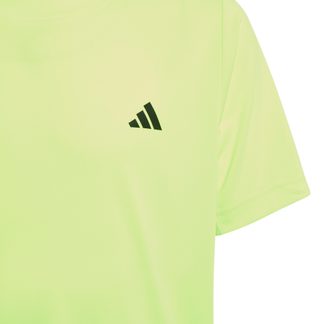 Club Tennis 3-Streifen T-Shirt Jungen lucid lemon