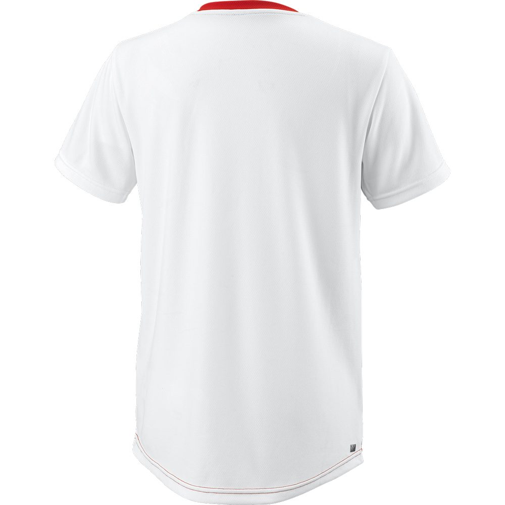 Team II Angle Crew T-Shirt Jungen team red