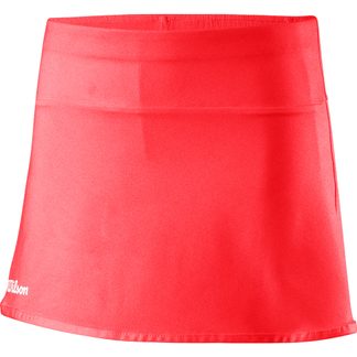 Wilson - Team II 11' Tennis Skirt Girls fiery coral