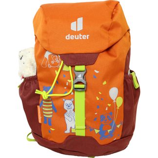 deuter - Schmusebär 8l Backpack with Teddy Kids mandarine