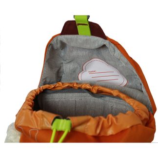 Schmusebär 8l Backpack with Teddy Kids mandarine