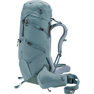 Aircontact Core 55l+10 SL Trekking Backpack Women shale ivy