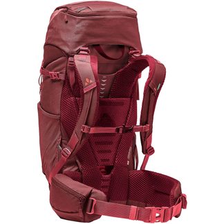 Asymmetric 38+8l Trekkingrucksack Damen dark cherry