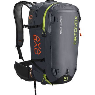 ORTOVOX - Ascent 40 Avabag Avalanche Backpack black anthracite