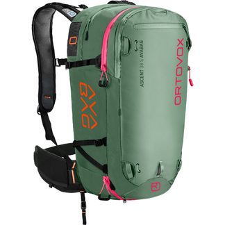 ORTOVOX - Ascent 38 S Avabag Kit Avalanche Backpack Women green isar