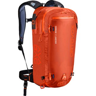 ORTOVOX - Ascent 22l Avabag Kit Avalanche Backpack desert orange