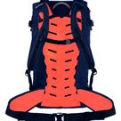 Winter Mate Rucksack 30L blue depth