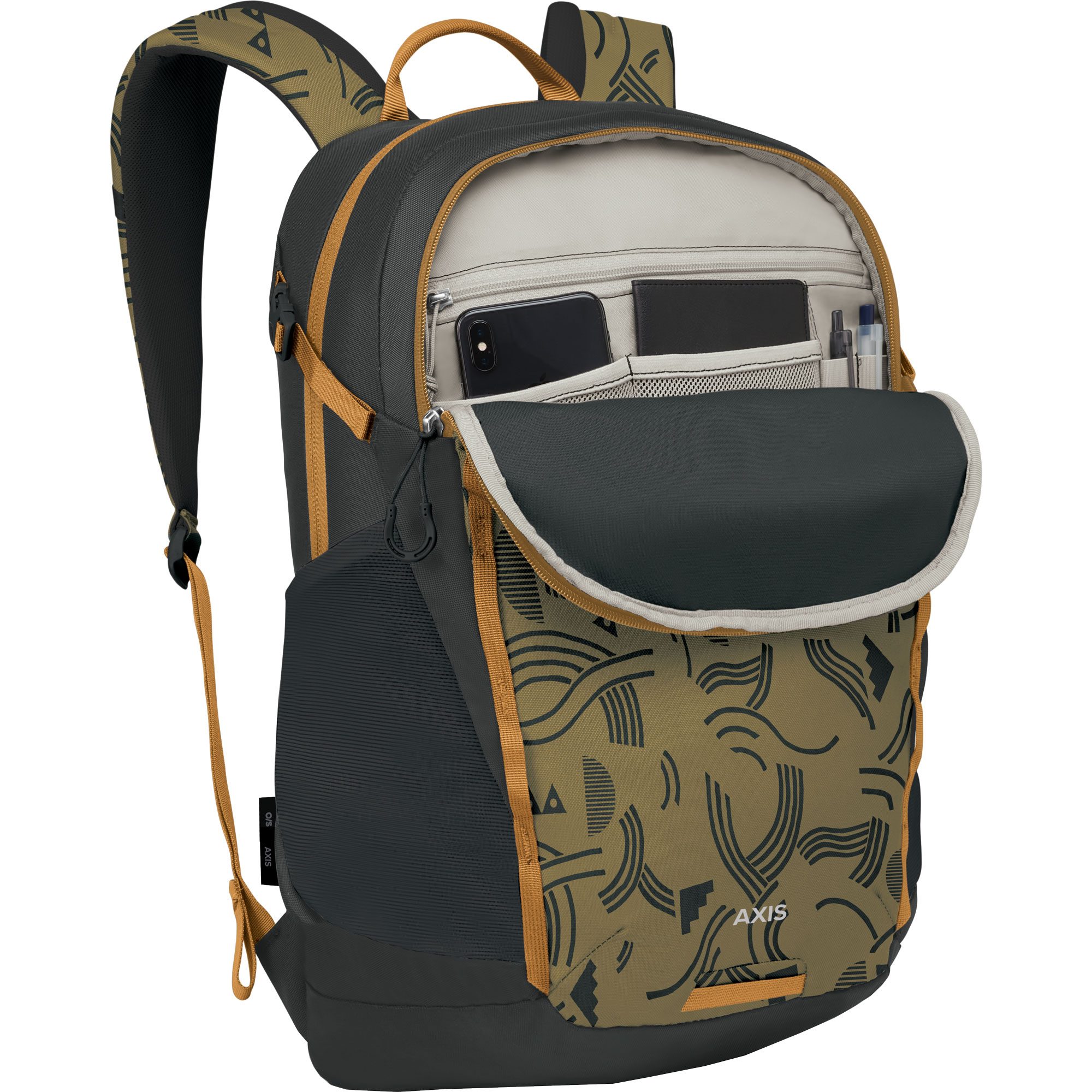 Osprey Axis Daypack 24l find the way print
