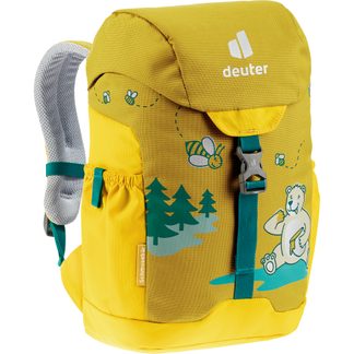 Schmusebär 8l Kinderrucksack turmeric